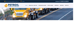 Desktop Screenshot of petroil.com.mx