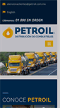 Mobile Screenshot of petroil.com.mx